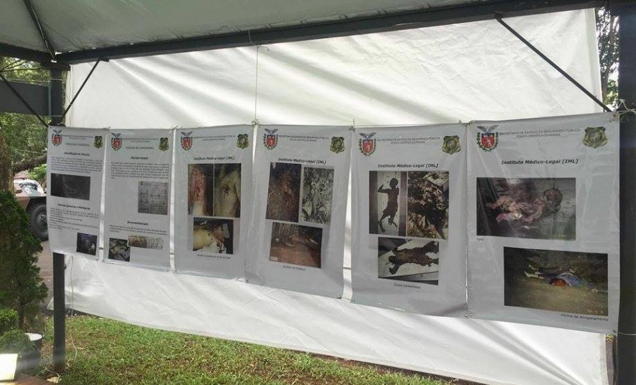 Polícia Científica do Paraná presente na terceira maior feira do estado