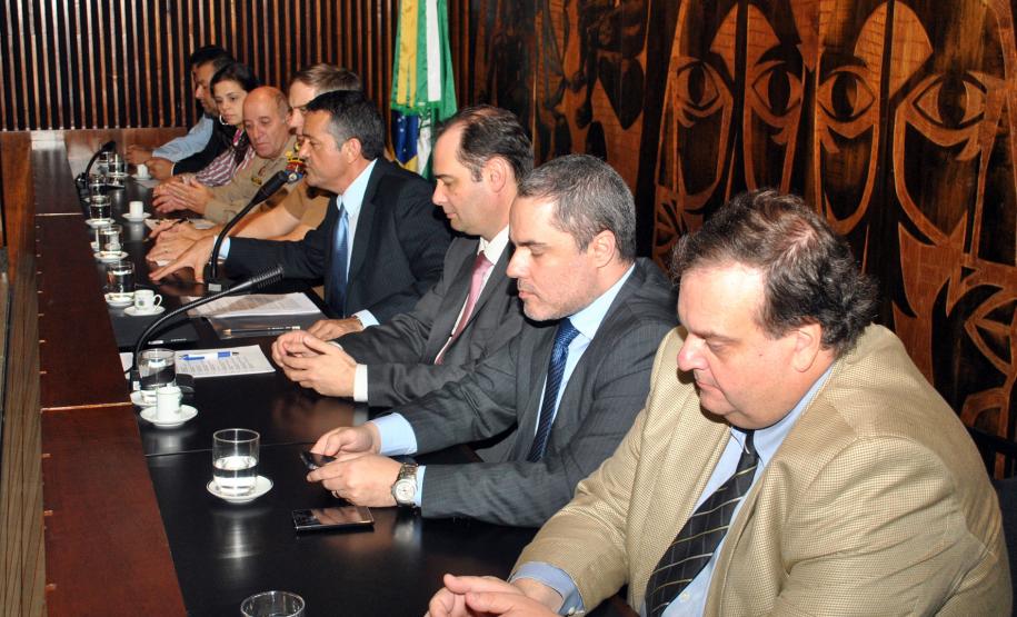 Cúpula da Segurança Pública se reúne com lideranças do sudoeste na AL -