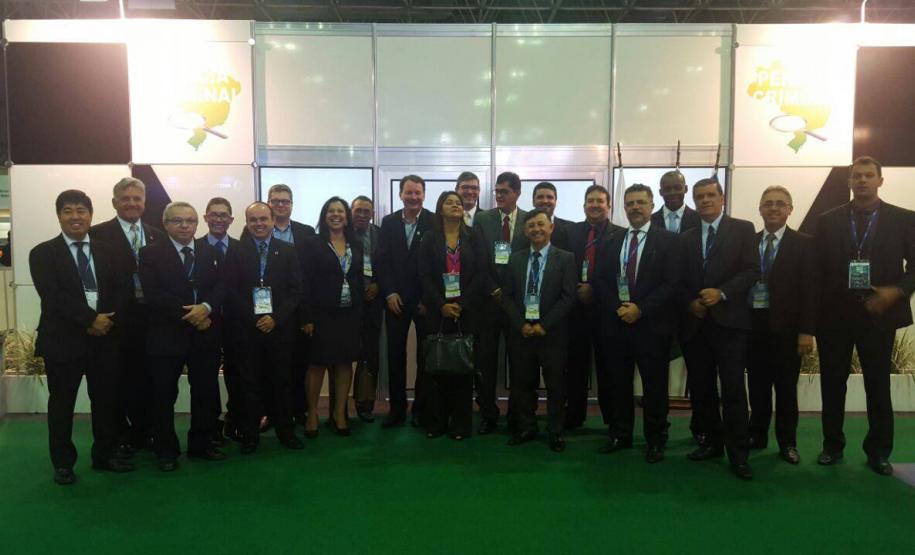 Diretor Geral da Polícia Científica do Paraná participa de reunião do Conselho Nacional de Perícia Criminal, no Rio de Janeiro
